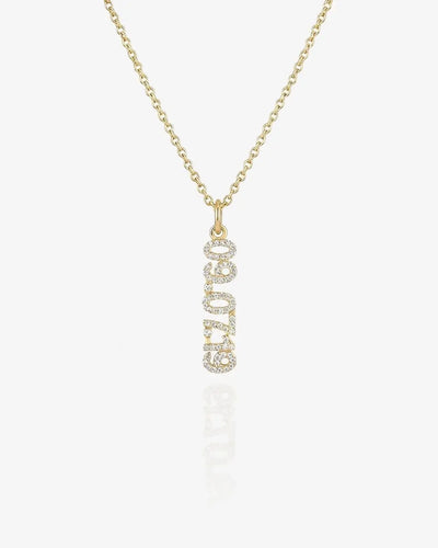 Pavé Date Necklace