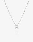 Minimalist Single Letter Necklace