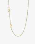 Personalized Sideway Initial Necklace 18K Best Seller
