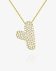 Cloud Initial Necklace