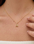 3D Letter Necklace - CG4040S,CG4041S,CG4042S