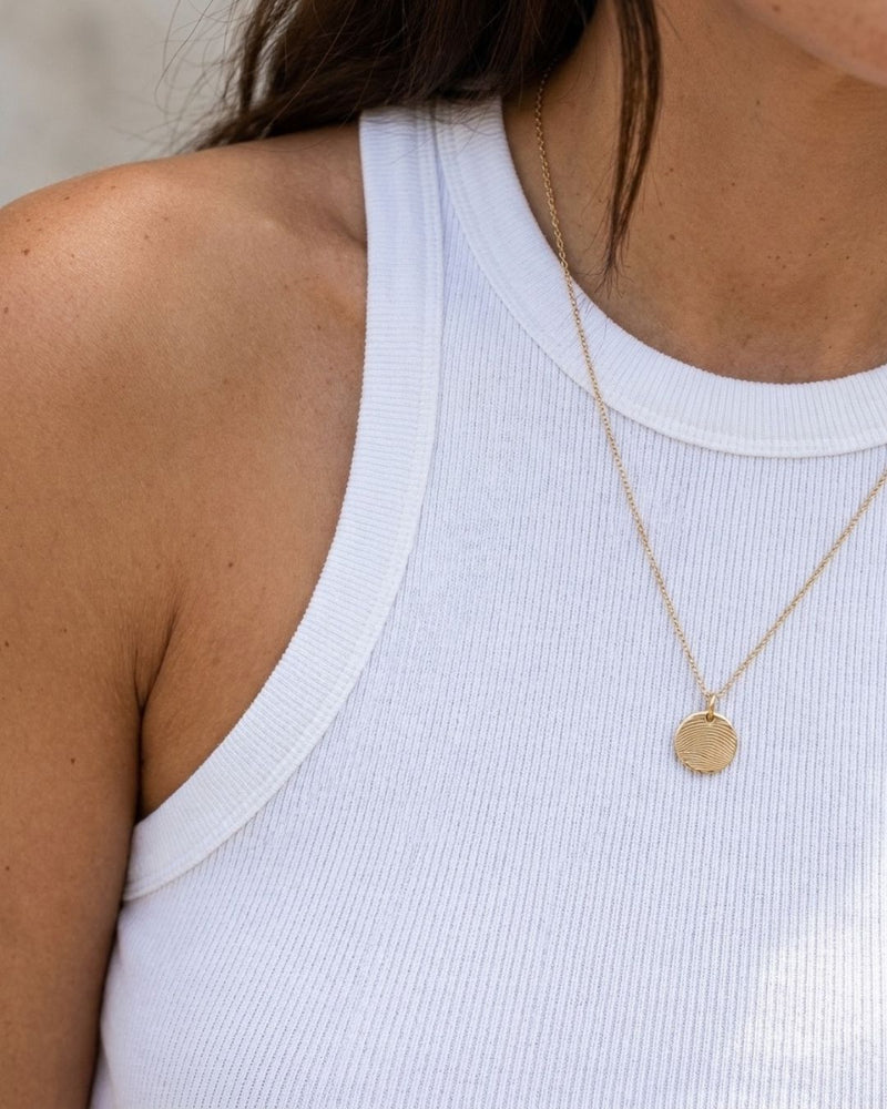 Forever Print Necklace