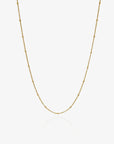 Beaded Curb Chain Necklace