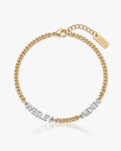 Block Name Bracelet