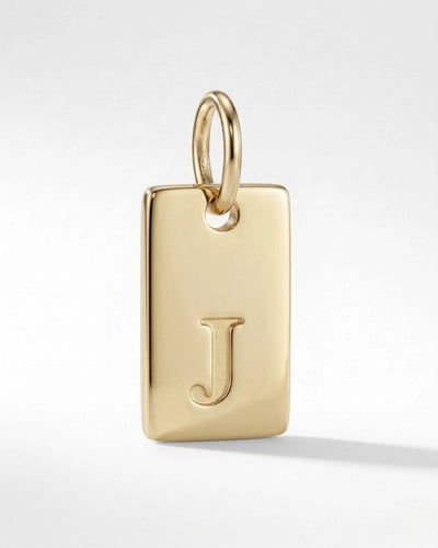 Personalized Tag Initial Letter Charm
