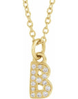 Dainty Initial Necklace