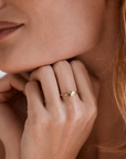 Birthstone Heart Ring