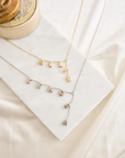 Bubble Drop Name Necklace