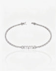 Pavé Name Tennis Bracelet