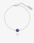Dainty Evil Eye Charm Bracelet