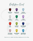 Birthstone Heart Bracelet
