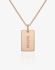 Story Time Tag Necklace
