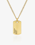 Men's Dog Tag Necklace