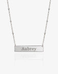 Tiny Bar Necklace