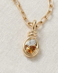 Nova Birthstone Necklace