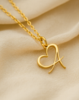 Love Initial Neckalce