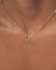 Love Initial Neckalce