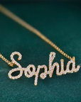 Diamond Name Necklace