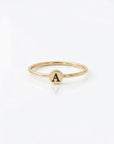 Dainty Personalized Initial Ring - CG2396S,CG2397S,CG2398S,CG2399S,CG2400S,CG2401S