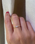 Baguette Gold Diamond Ring - CG2871S,CG2872S,CG2873S