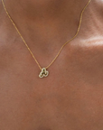 Pave Bubble Necklace