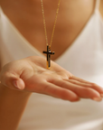 Personalized Cross Name Necklace