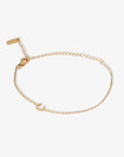 Personalized Sideway Initial Bracelet 14K Best Seller