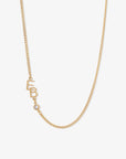 Connected Initials Necklace