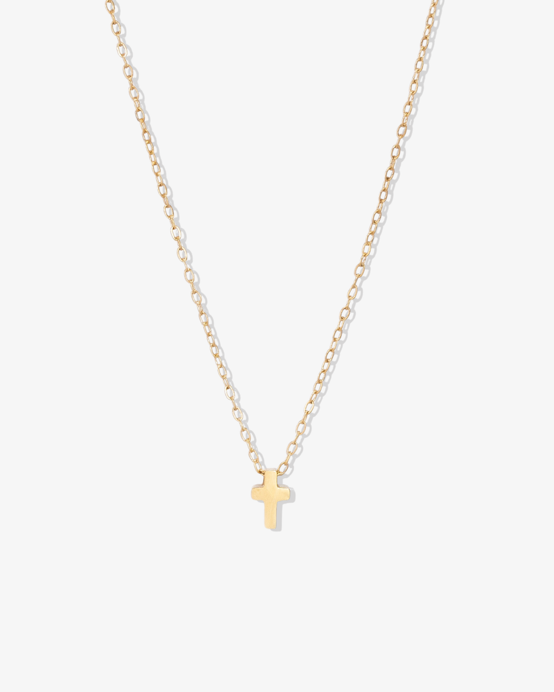Solid Cross Necklace