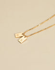 Initial Tag Necklace