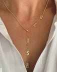 Drop Name Necklace