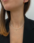 Pearl Initial Necklace