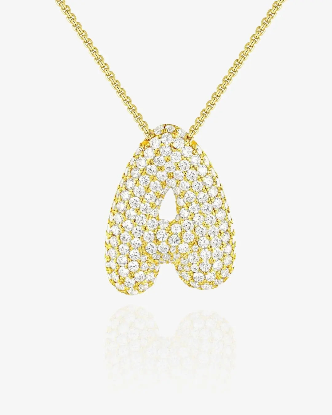Cloud Initial Necklace