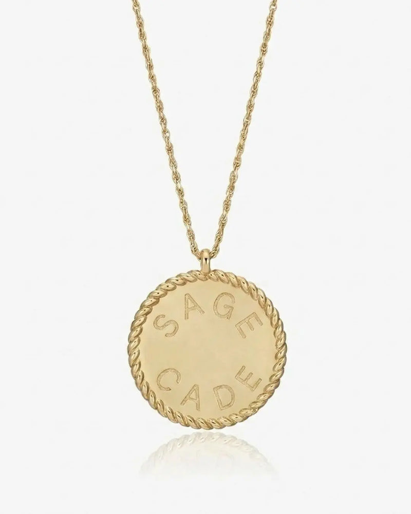 Harlow Disc Necklace