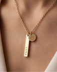 Pet Name Bar Necklace