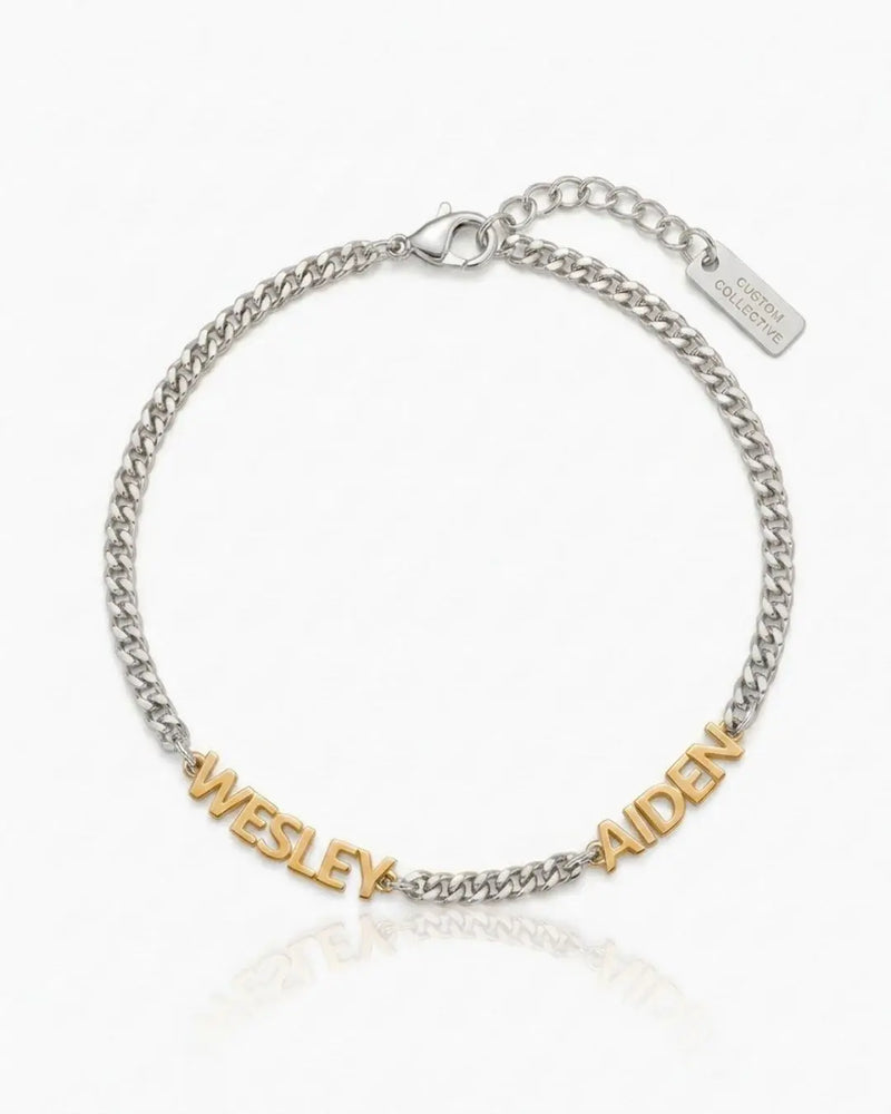 Block Name Bracelet