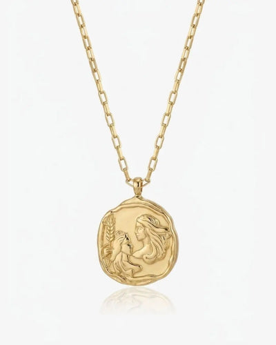 Zodiac Medallion Necklace