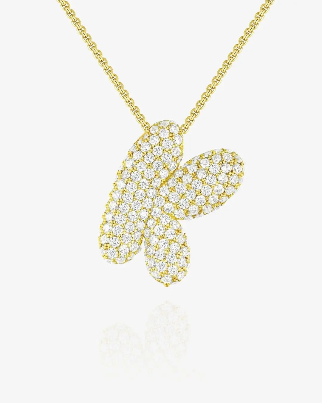Cloud Initial Necklace