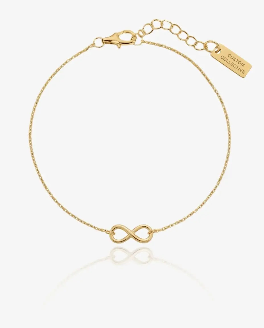 Dainty Infinity Charm Bracelet