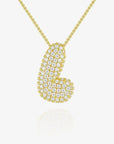 Cloud Initial Necklace