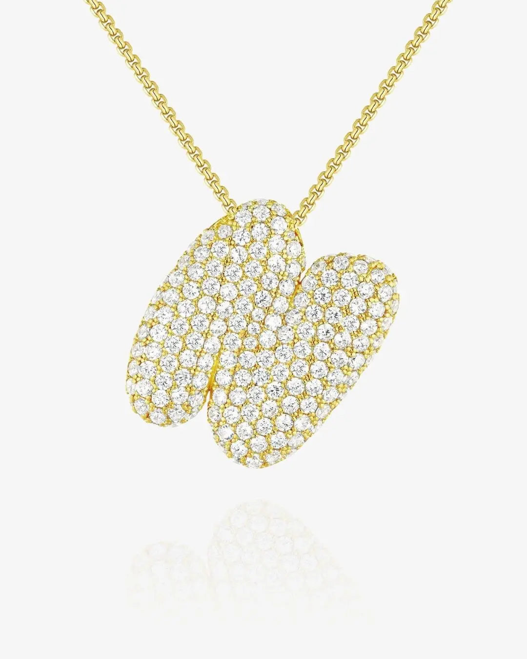 Cloud Initial Necklace