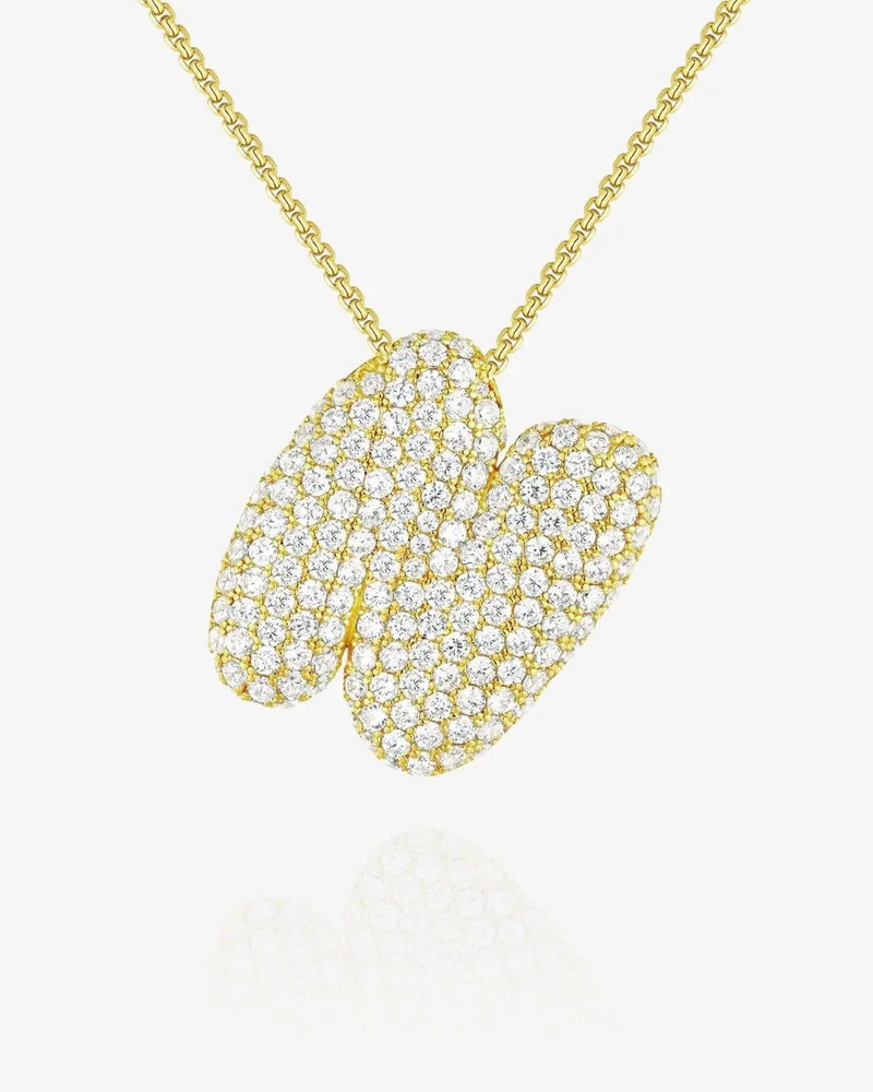 Cloud Initial Necklace