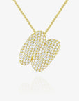 Cloud Initial Necklace