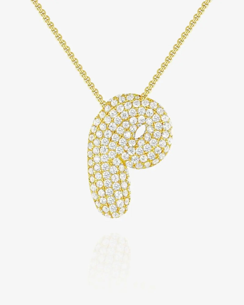 Cloud Initial Necklace