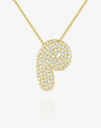 Cloud Initial Necklace