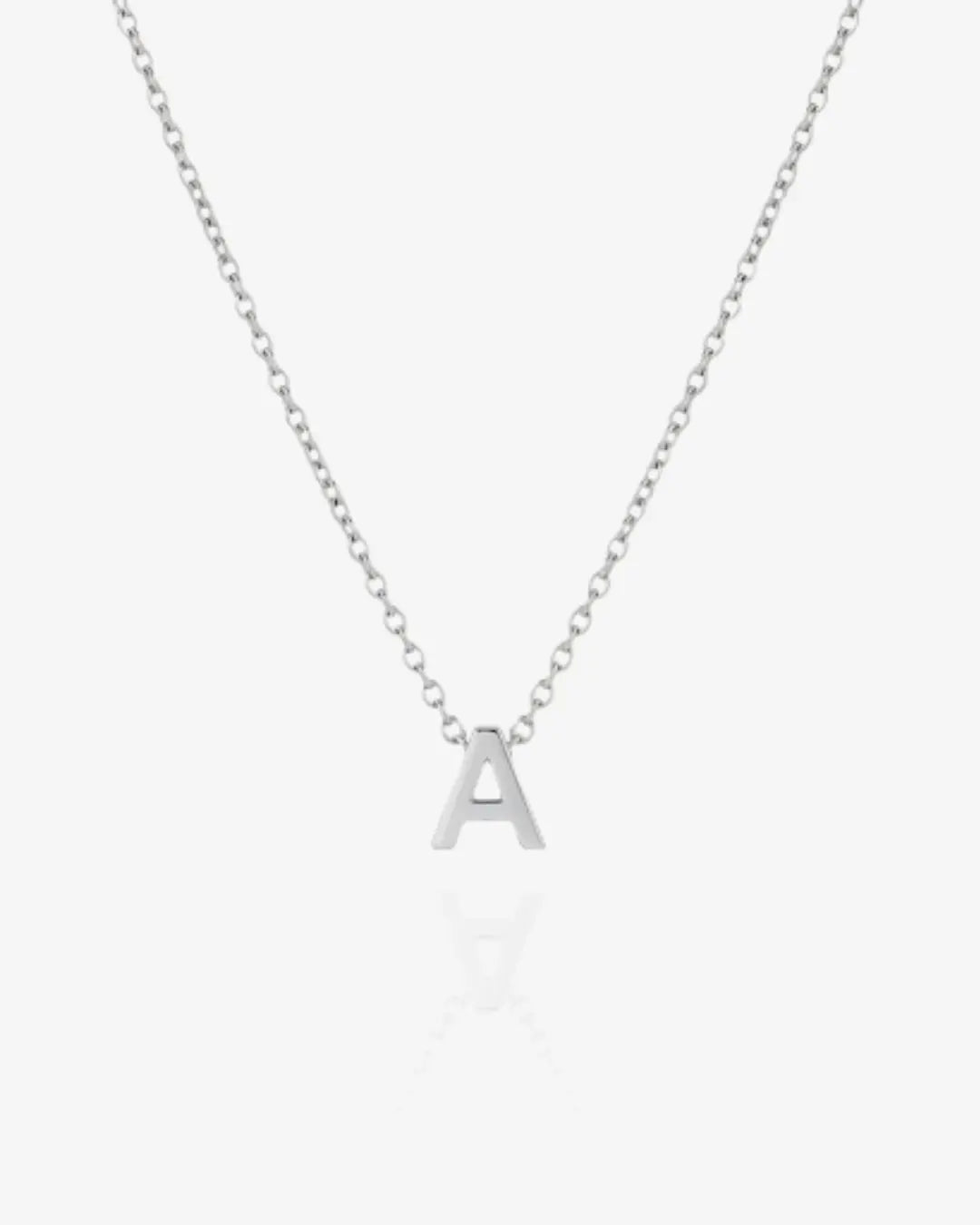 Minimalist Single Letter Necklace