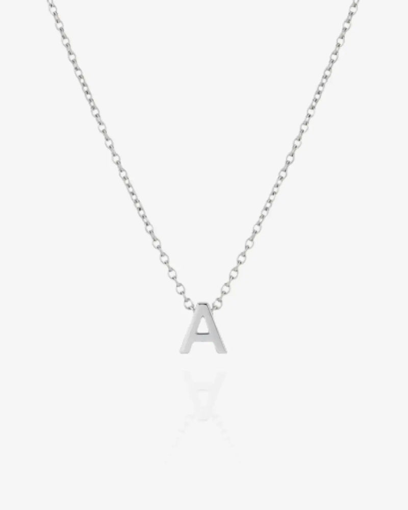 Minimalist Single Letter Necklace