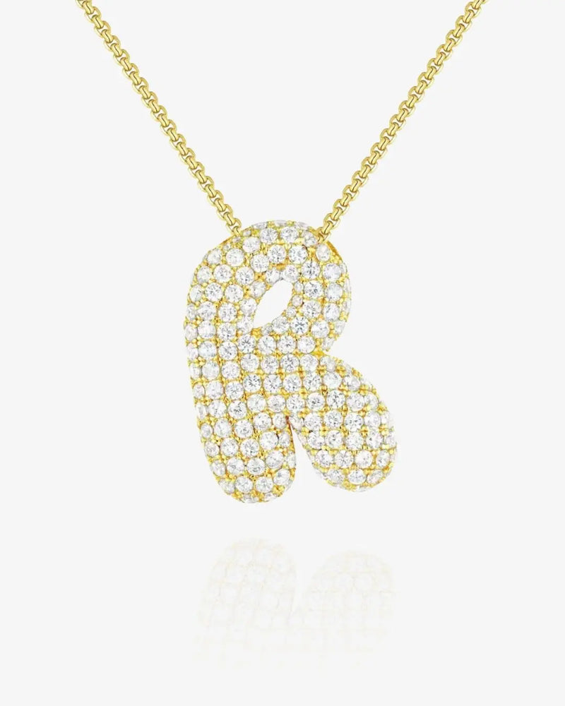 Cloud Initial Necklace