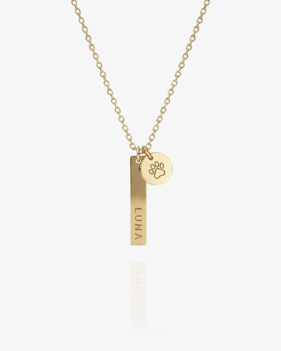 Pet Name Bar Necklace