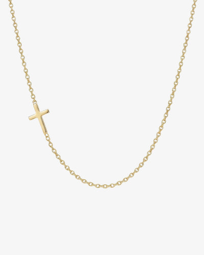 Sideways Cross Necklace - CG3919S,CG3920S,CG3921S